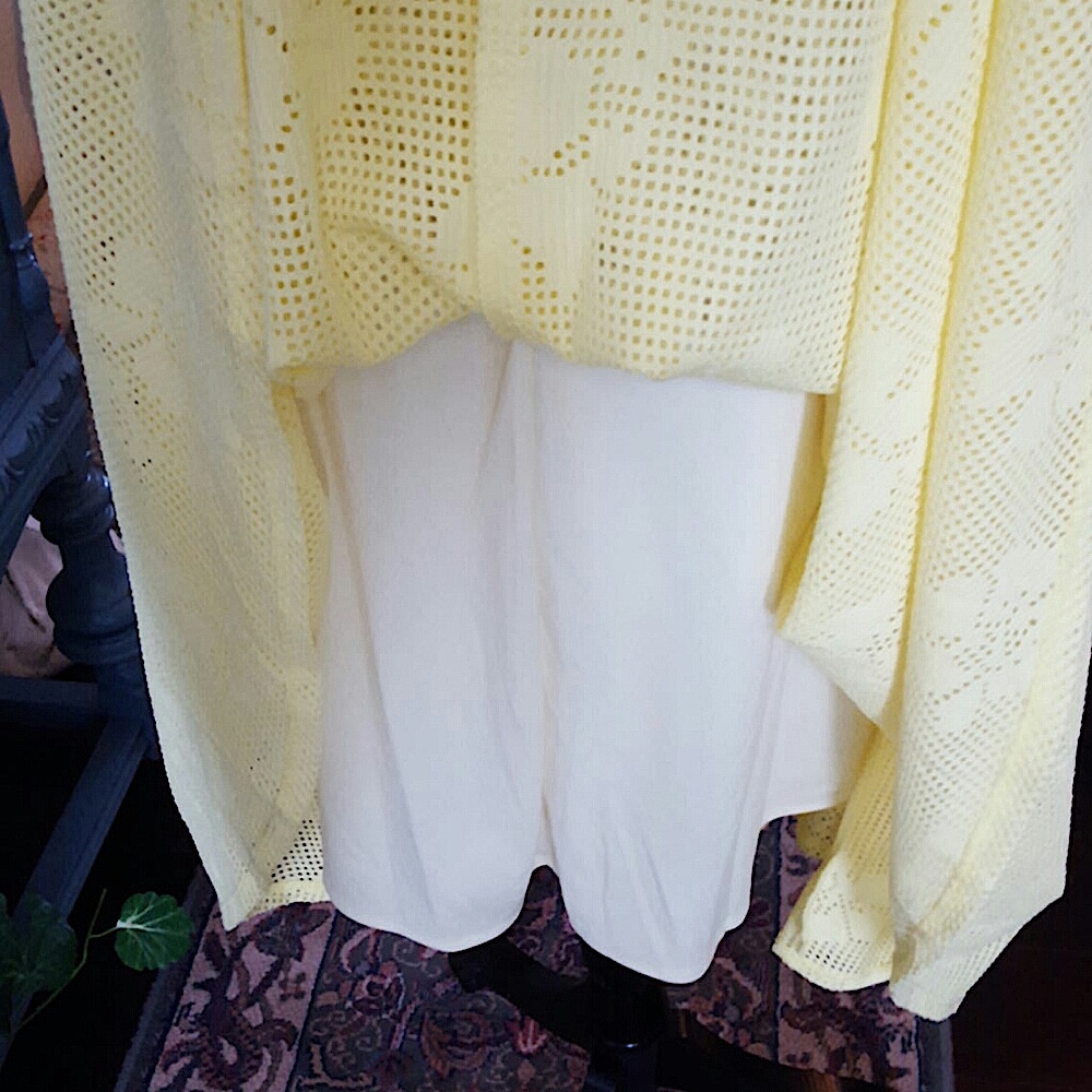 Rabbit Rabbit Rabbit DESIGNS Yellow Dress Size 10 - Picture 11 of 15